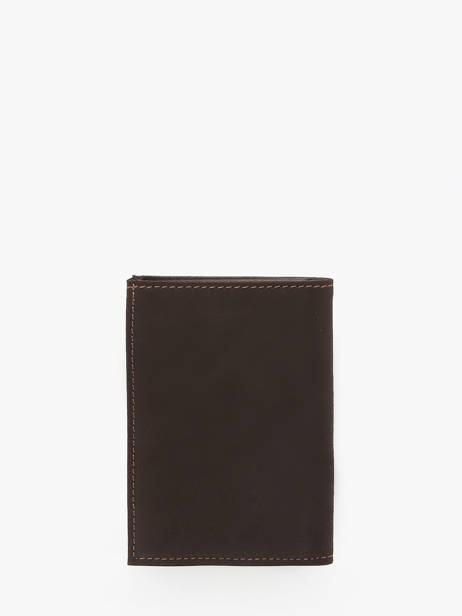 Portefeuille Met Portemonnee Oil Leder Etrier Bruin oil EOIL5007 ander zicht 2